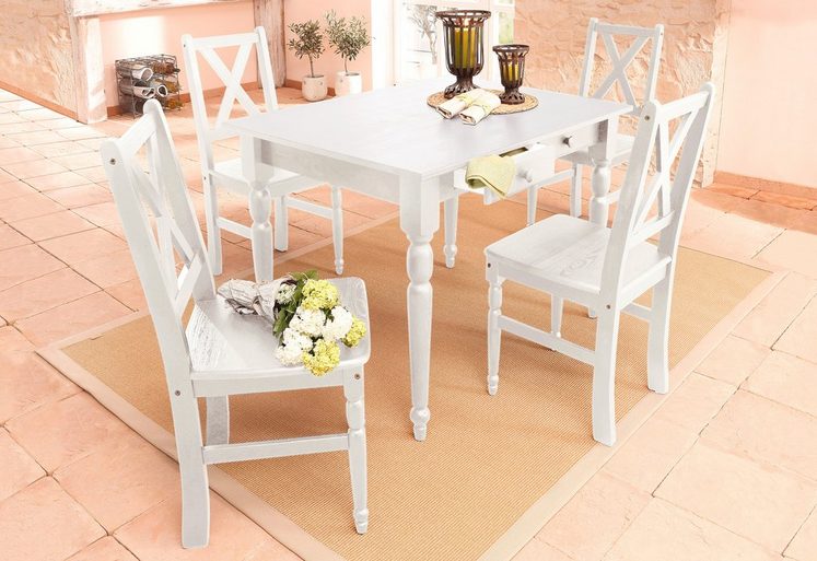 Essgruppe von HOME AFFAIRE in weiß - ab 299,99€
