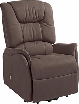 duo collection fernsehsessel im xxl format zum schnäppchenpreis braune luxusmicrofaser