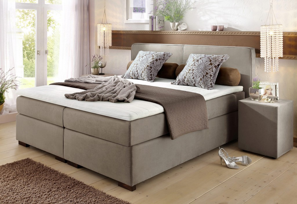 20% sparen - Boxspringbett ROMANTICA inkl. Topper+Kissen - ab 799,99