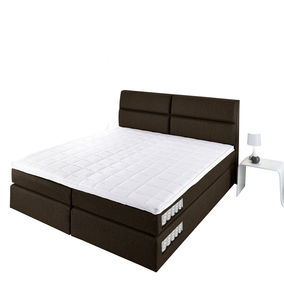 beco boxspringbett selene in braun ab 1.2299€ zum schnäppchenpreis bei karstadt mit quadropolster