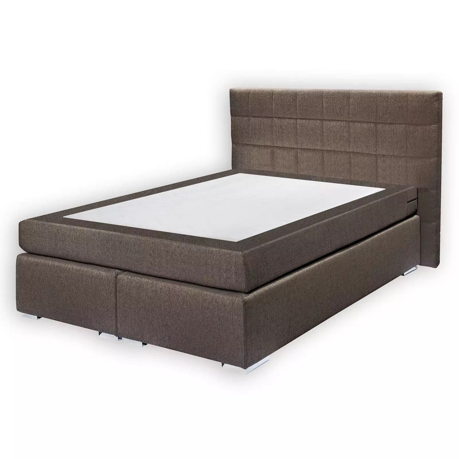 boxspringbett miami von roller in braun 140x200 cm zum schnäppchenpreis