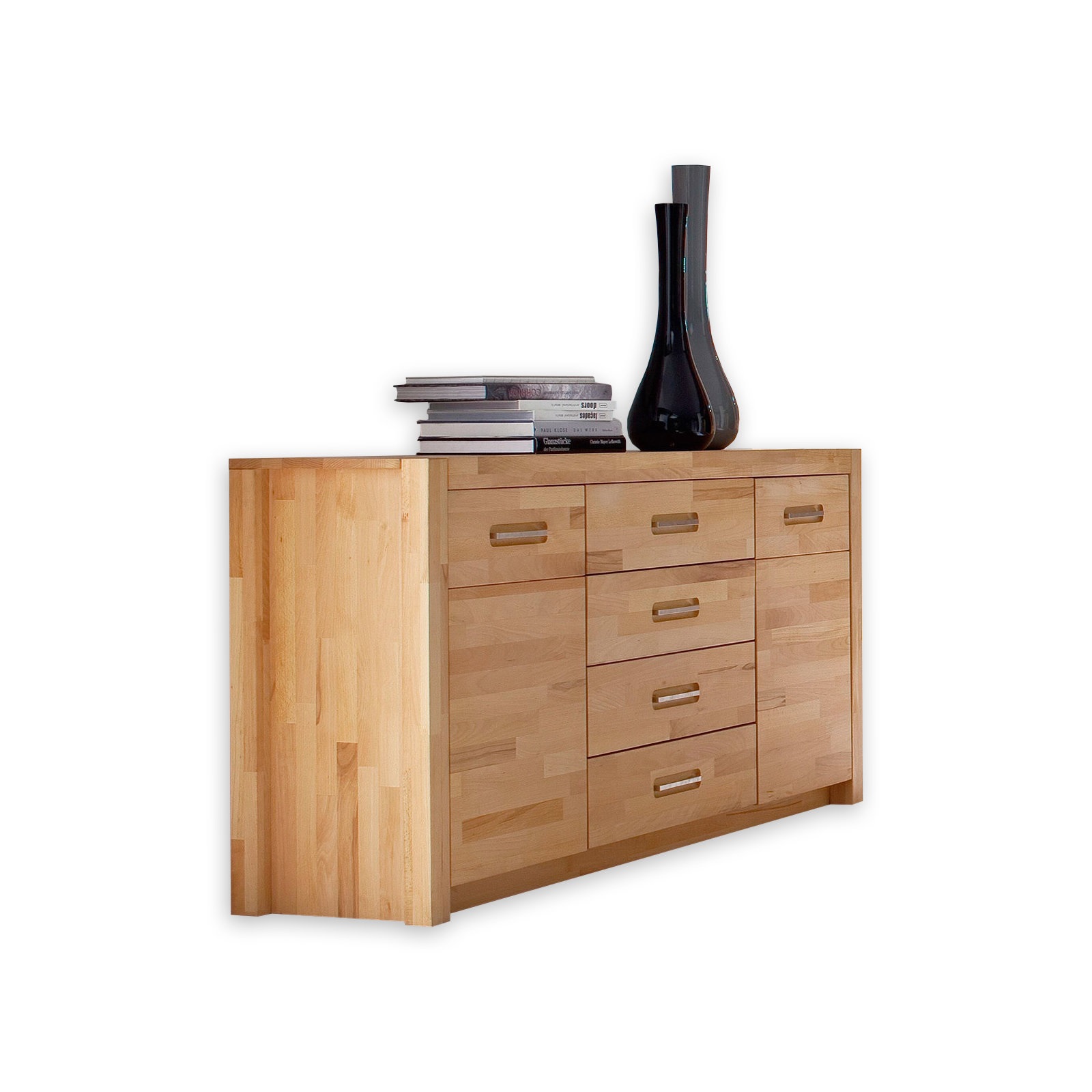 Sideboard FENJA von ROLLER Kernbuche massiv zum schnäppchenpreis