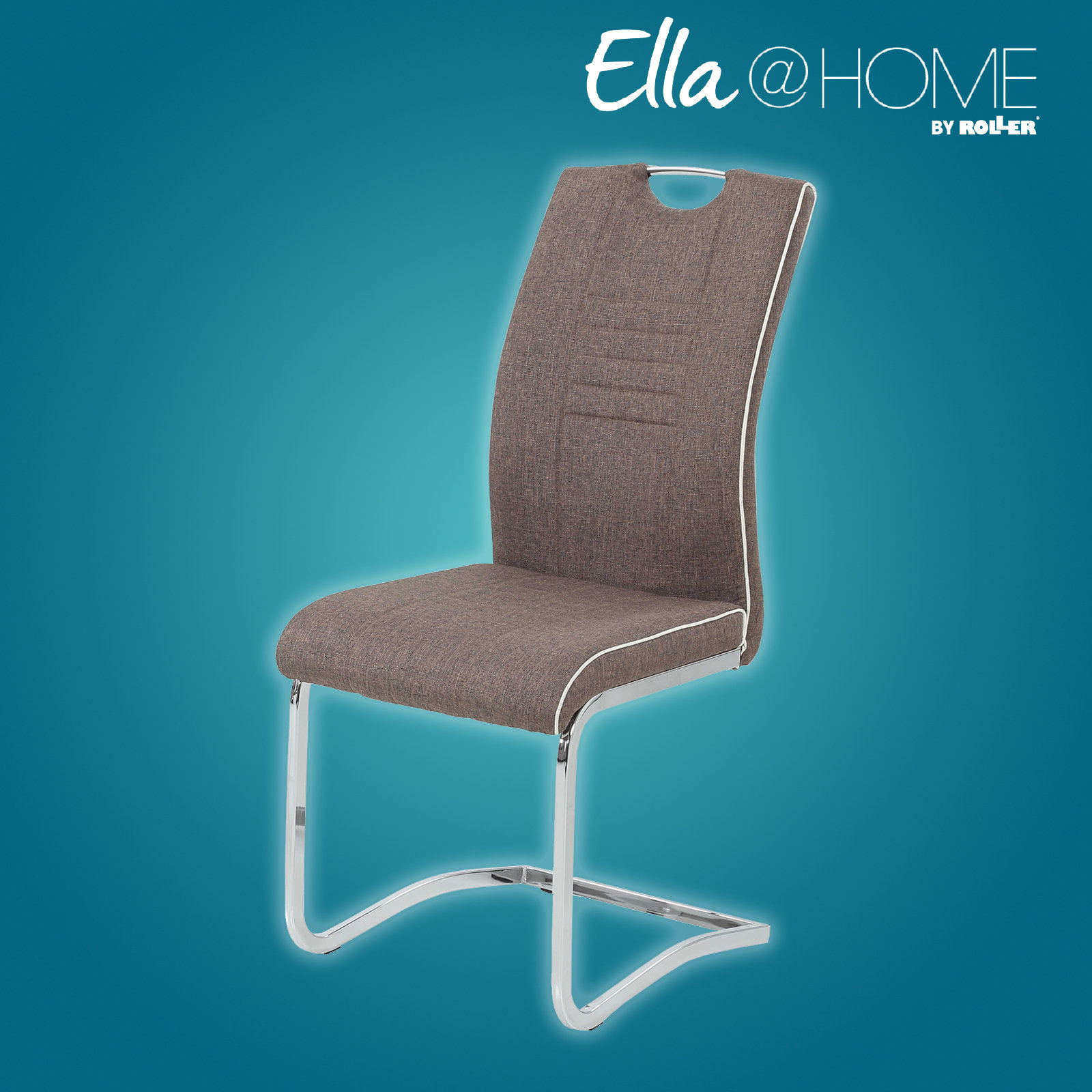 Schwingstuhl TABEA von ELLA@HOME in braun - nur 59,99€