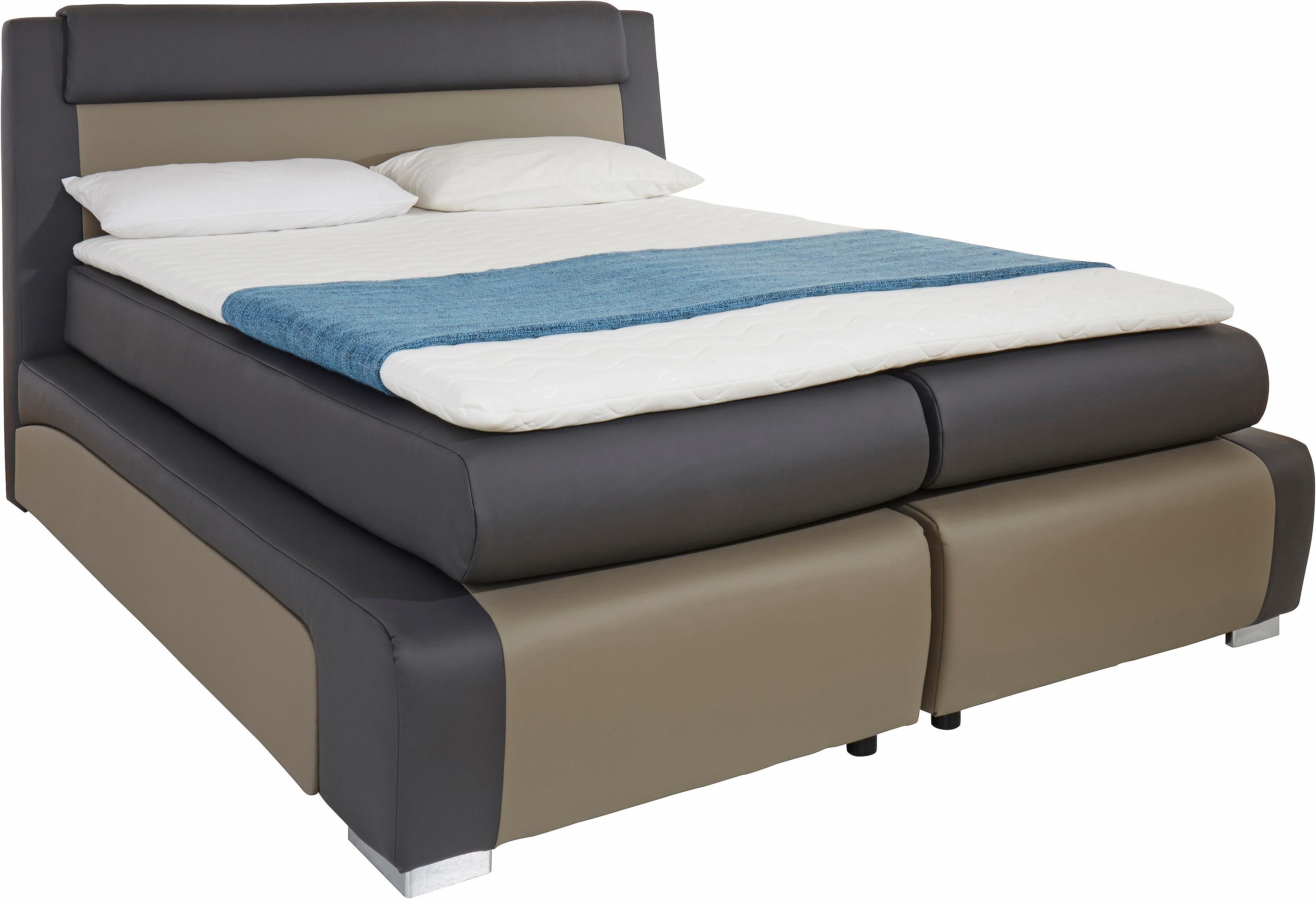 boxspringbett von collection ab in schlamm-anthrazit zum schnäppchenpreis