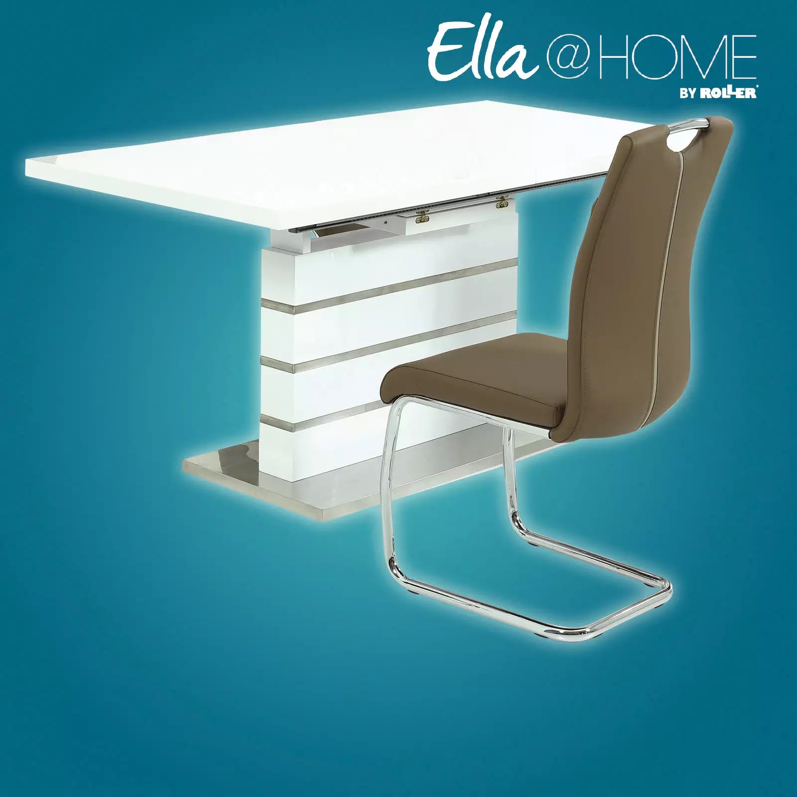 Stilvolle Roller Esstisch Ella Home Fotosnie2972