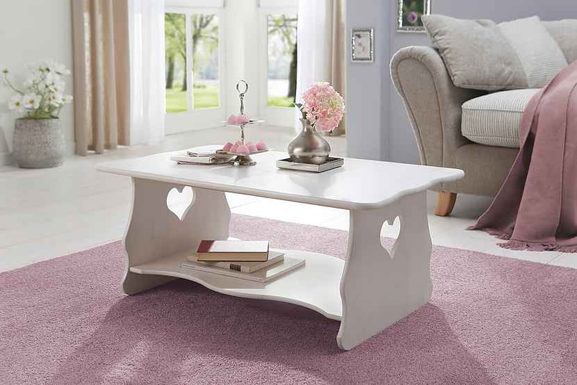 Couchtisch von HOME AFFAIRE in der Farbe weiß - ab 99,99€