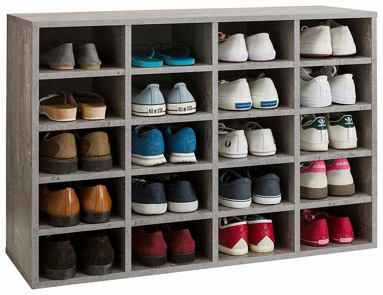 Schuhregal LADY in Betonfarbe ab 99,99€