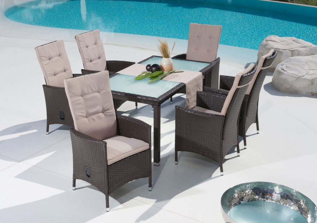 33 sparen GartenmöbelSet MADEIRA (13teilig) nur 399,99€ Cherry