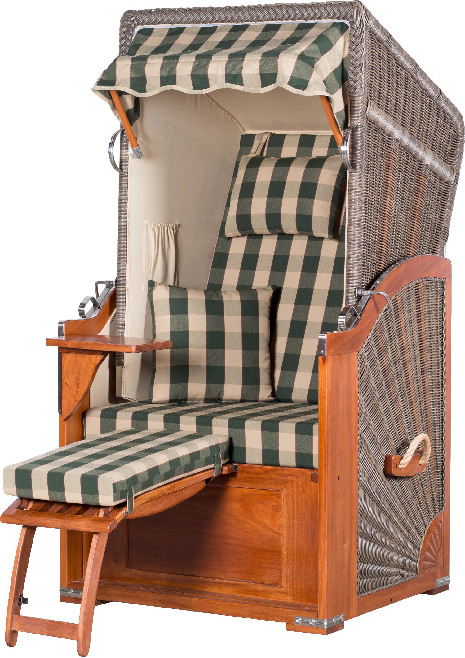 16% sparen - Strandkorb SINGLE MAHAGONI - nur 1.049,00€ | Cherry Möbel