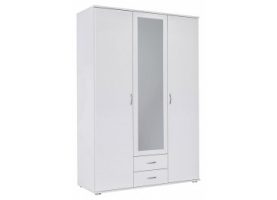 Kleiderschrank RUSH TWIN Alpinweiß, 127 cm