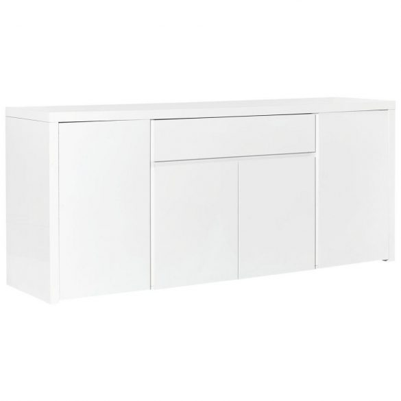 CARRYHOME SIDEBOARD Hochglanz, lackiert Weiß