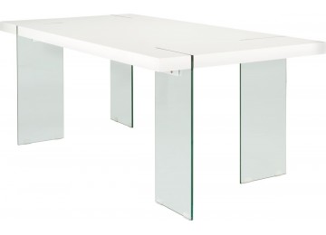 17% sparen - Esstisch NOVA weiß Hochglanz - nur 249,99€ | Cherry Möbel