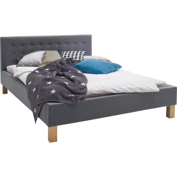 XORA POLSTERBETT Flachgewebe 140/200 cm
