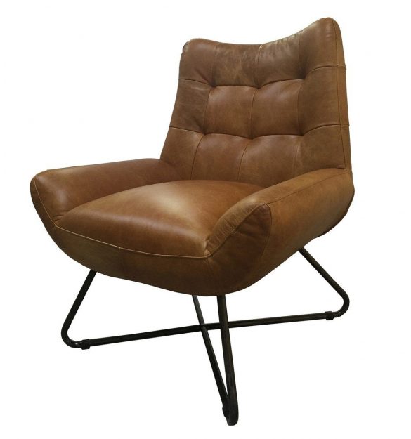 ledersessel snooze von kasper wohndesign