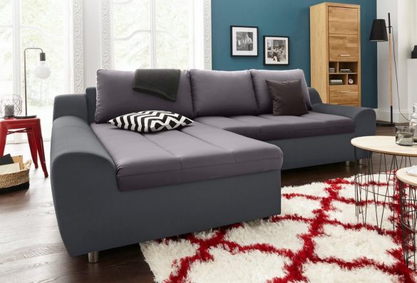 SIT&MORE Polsterecke AURANO wahlweise mit Bettfunktion und Bettkasten