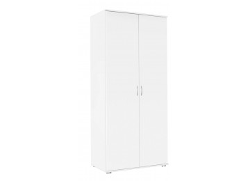 Kleiderschrank SAARBURG alpinweiß 85 cm