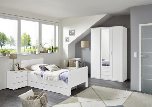 Komfortbett NADJA weiß 100 cm