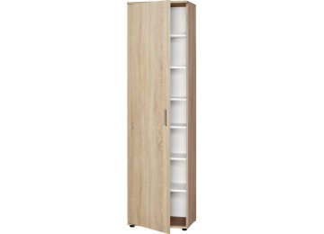 Mehrzweckgarderobenschrank KRETA Sonoma-Eiche-Nachbildung ca. 50 cm