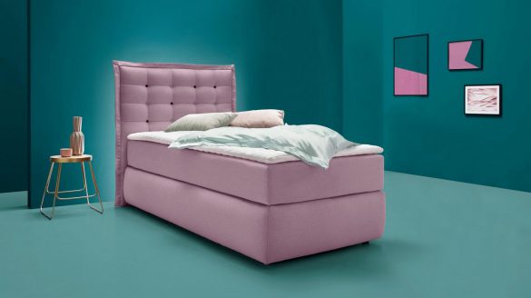 INOSIGN Boxspringbett SAGRES inkl. Kaltschaumtopper, 5, Breiten, 2 Härtegrade, 3 Ausführungen