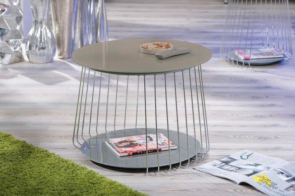 INOSIGN Couchtisch RIVA mit modernem Metallgestell