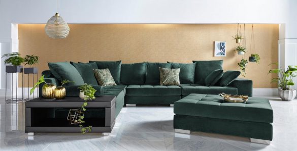 INOSIGN Hocker VALE mit Federkern