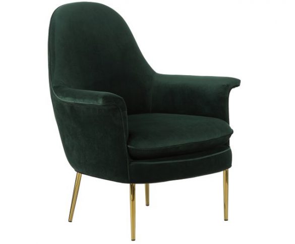 Samt-Sessel EVERLY