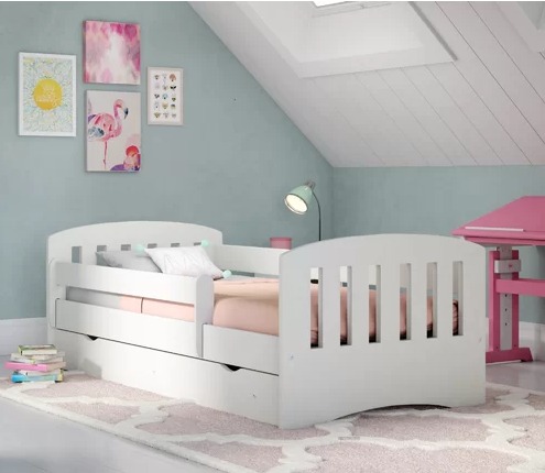 Funktionsbett Cedillo Weiß