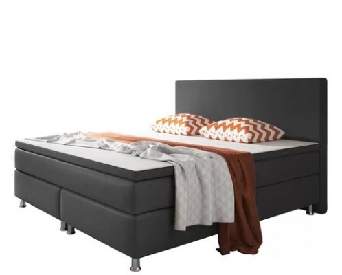 Boxspringbett Faucette Anthrazit