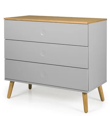 Kommode Dot Grau