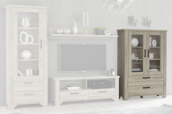 Standvitrine VALESSA 106 cm