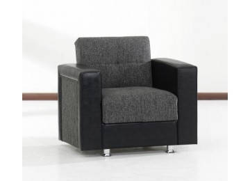 Sessel NINO schwarz/grau