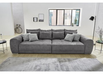 Big Sofa GRAU ca. 306 x 134 cm