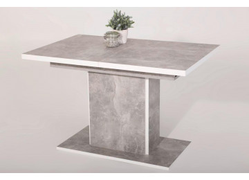 Esstisch ALICE Beton Optik 120 x 80 cm