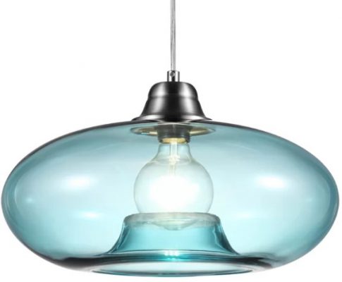 Kugel-Pendelleuchte Moody Glas