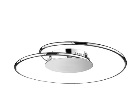 LED-Deckenleuchte Louis Silber