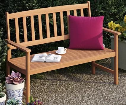 Gartenbank Newbury Hartholz