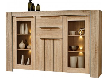 Highboard LIVORNO Sonoma Eiche Nachbildung ca. 200 x 130 cm