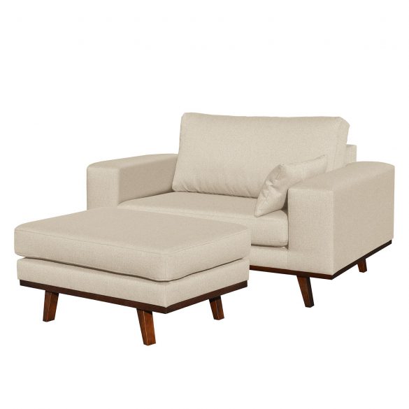 Sessel BILLUND II (mit Hocker) von MORTEENS