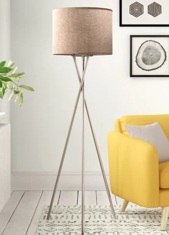 Tripod-Stehlampe Betty 160 cm