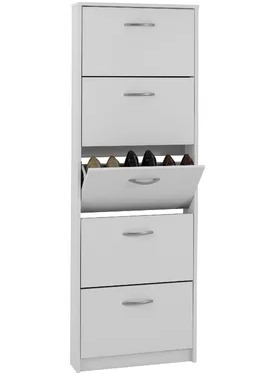 Schuhschrank Aiello Weiß