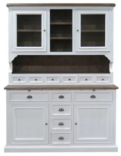 Buffetschrank Rena Weiß-Braun