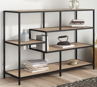 Bücherregal Sunshine Coast Metall-Holz