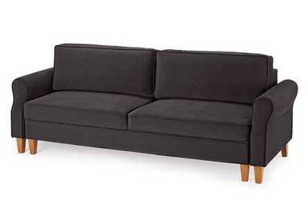 Schlafsofa 3-Sitzer Anthrazit