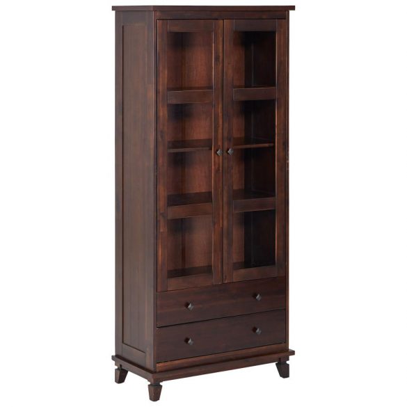 Vitrine TRINIDAD (2-türig, 2 Schubladen)