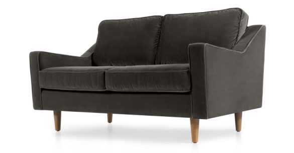 2-Sitzer Sofa Dallas Betongrau