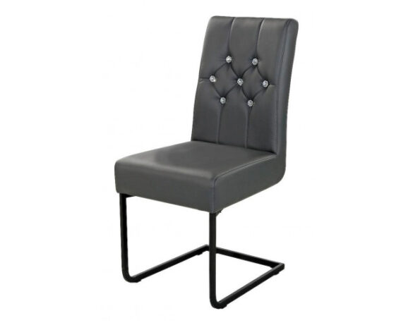 Schwingstuhl KARL Vintage anthrazit