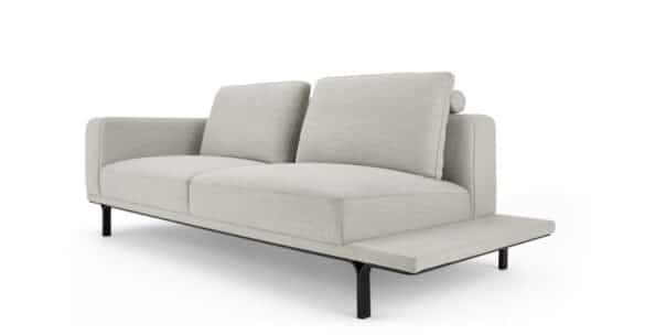 Nocelle 3-Sitzer Sofa Parisgrau