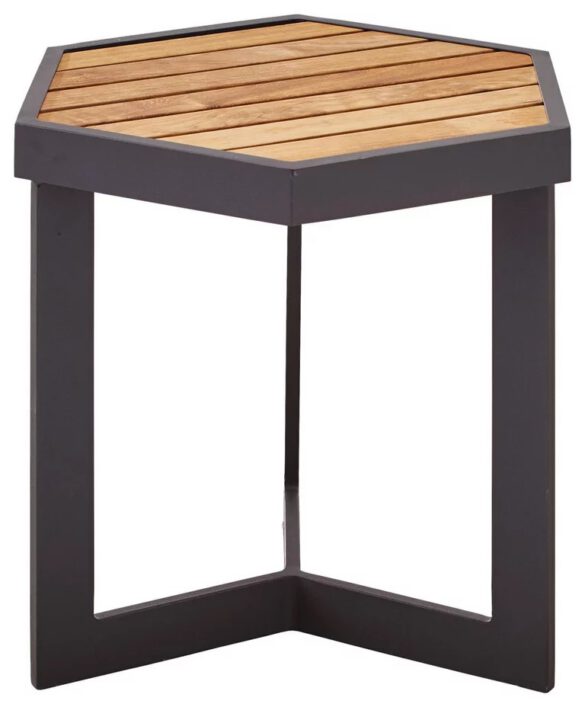 GARTENBEISTELLTISCH HOLZ, METALL