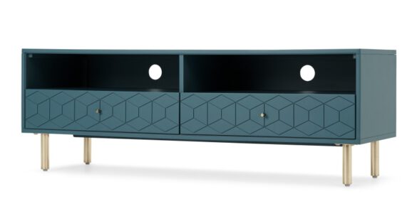 Hedra Lowboard Blaugrün