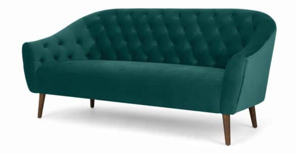 Tallulah 3-Sitzer Sofa Meerblau